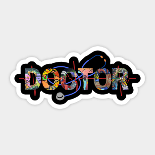 Friendly Doctor Sticker